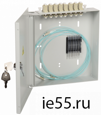 ITK кросс наст. укомплектованный: LC (duplex) 8шт;  (OM2)