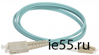 ITK Оптический (патч-корд), MM, 50/125 (OM3), LC/UPC-SC/UPC,(Duplex),15м