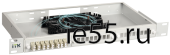 ITK 1U кросс укомплектованный: SC (duplex) 8шт;  (OM3)