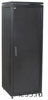 ITK Шкаф сетевой 19" LINEA N 38U 600х600 мм металлическая передняя дверь черный